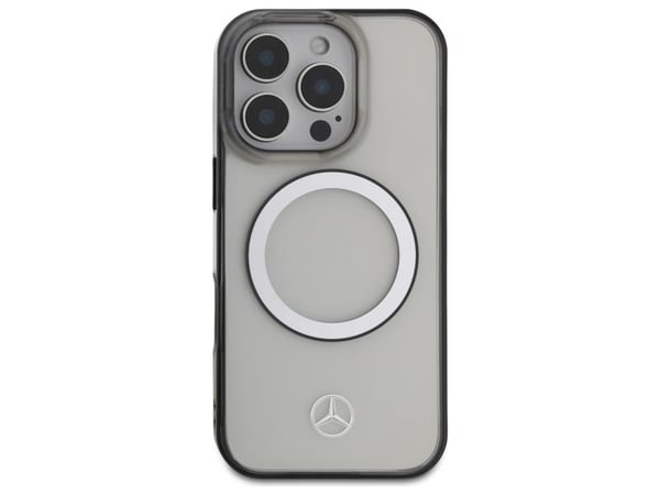 Mercedes tryckt logotyp MagSafe-skal för iPhone 16 Pro Max - klar
