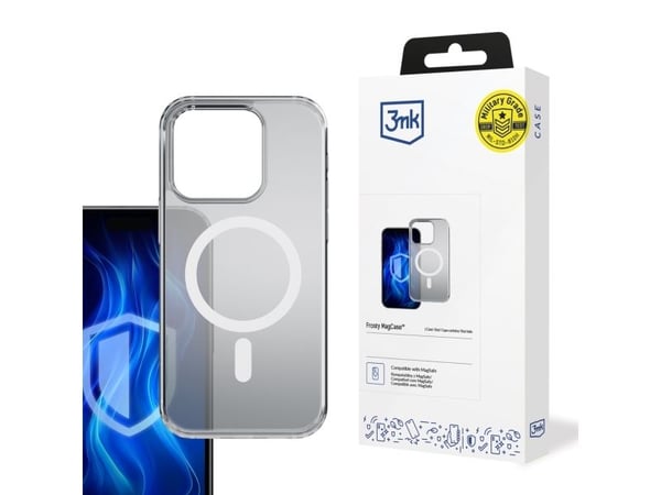 3MK 3MK Frosty MagCase iPhone 15 Pro Max hvit/hvit