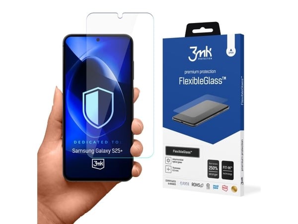 3MK 5903108611718, Samsung, Galaxy S25+, Antibakteerinen, Ei kaadu, Iskunkestävä, Naarmuuntumisenkestävä, Putoamisenkestävä, 1 kpl
