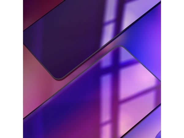 Herdet personvernglass for Apple iPhone 16 - 3mk Rainbow Privacy