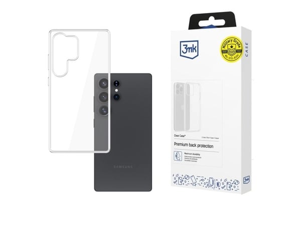 3MK Clear Case, Omslag, Samsung, Galaxy S25 Ultra, 17,3 cm (6.8"), Transparent