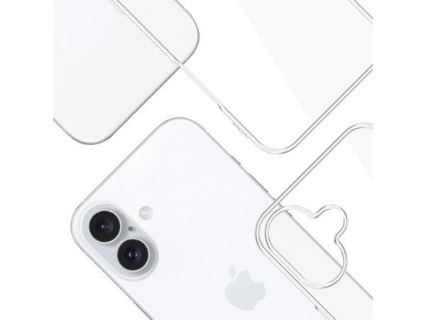 3MK Clear Case Eco, Etui, Apple, Iphone 16 Plus, 17 cm (6.7"), Gjennomsiktig