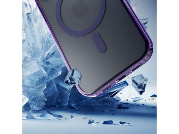 3mk Frosty MagCase Purple Apple iPhone 15 Pro - telefonveske lilla