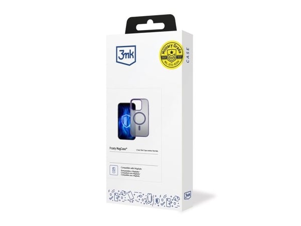 3mk Frosty MagCase Purple Apple iPhone 15 Pro - telefonveske lilla