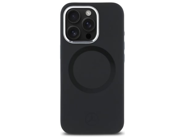 Mercedes MEHMP16X23SUTTK Apple iPhone 16 Pro Max 6.9" telefonveske svart Silikon Tonal Logo MagSafe