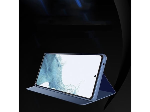 Clear View-deksel med flip til Samsung Galaxy S25+ - blå