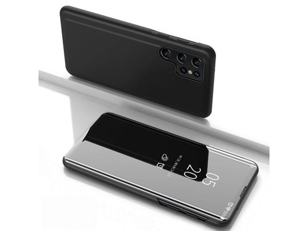 Selkeä View Case etui do Samsung Galaxy S25 Ultra pokrowiec z klapką - lajittelu