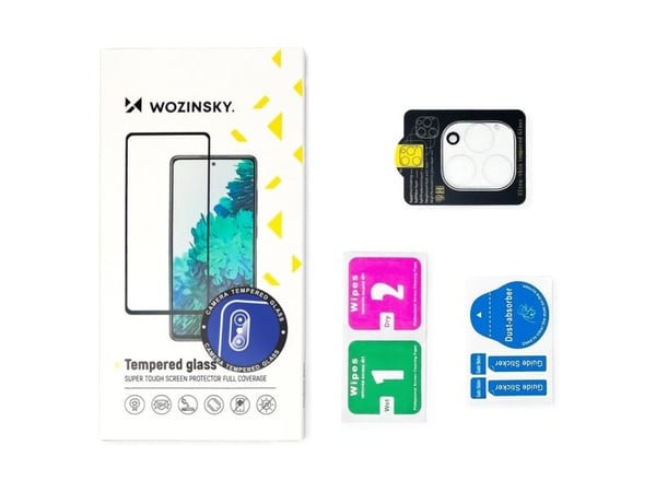 Wozinsky Full Camera Glass 9H herdet glass for hele kameraet Samsung Galaxy A26