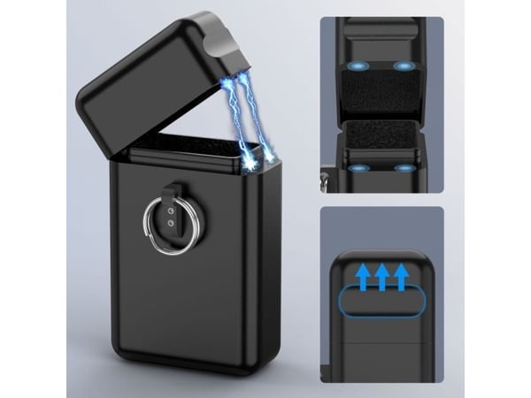 Tech-Protect nøkkelveske til bil - KLR200 metall blokkerende RFID - svart