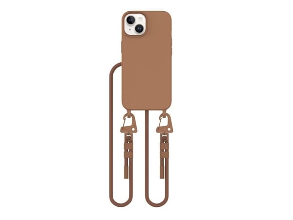 Hurtel Tech-Protect MagNecklace MagSafe-deksel til iPhone 13 - Brun