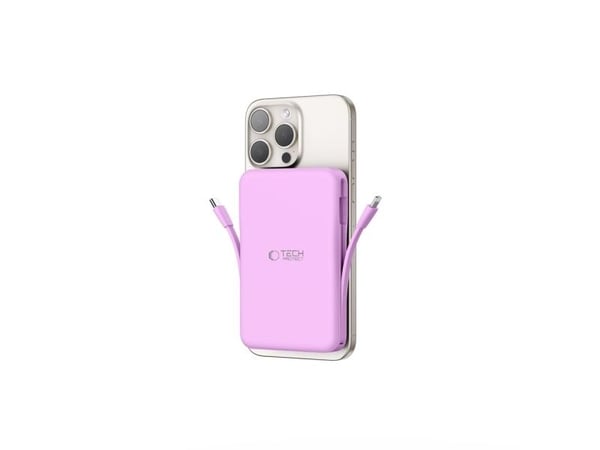 Tech-Protect PB31 LIFEMAG Magsafe powerbank 10000 mAh lavendel