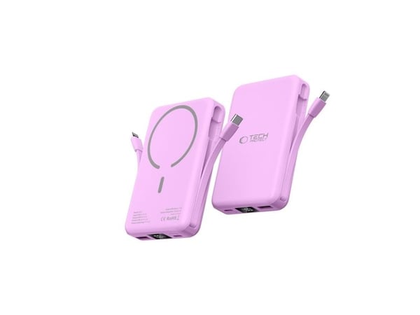 Tech-Protect PB31 LIFEMAG Magsafe powerbank 10000 mAh lavendel