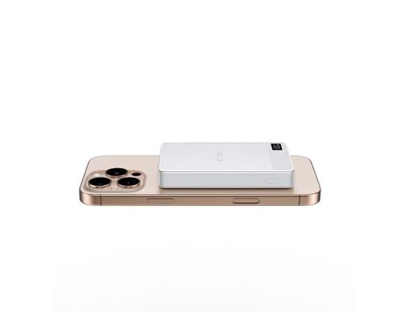 Tech-Protect PB33 LIFEMAG Magsafe powerbank 5000 mAh sølv