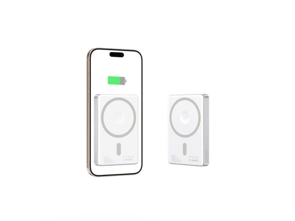 Tech-Protect PB33 LIFEMAG Magsafe powerbank 5000 mAh sølv
