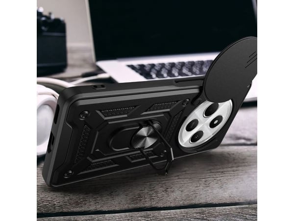 "Camshield Pro Cover Xiaomi Redmi 14C" Musta