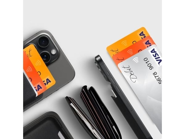 Tech-Protect MAGWALLET MagSafe universell magnetisk kortholder svart