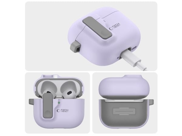Tech-Protect Slim Hook Apple AirPods 4 Lavender