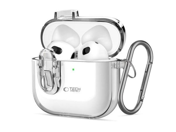 Tech-Protect SLIM HOOK Apple AirPods 4 clear