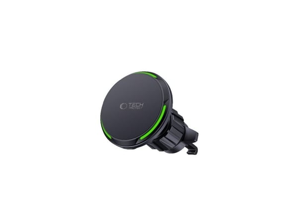 Tech-Protect TECH-PROTECT MM15W-V7 QI2 magnetisk Magsafe dash- og ventilholder trådløs lader 15W svart