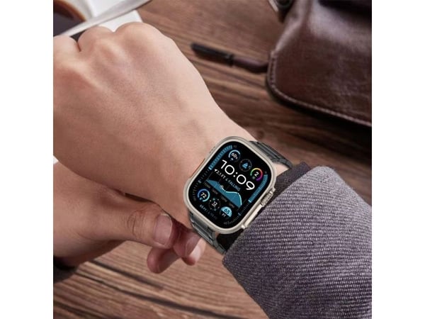 Tech-Protect stropp til APPLE WATCH 6 / 7 / 8 / 9 / 10 / SE / ULTRA 1 / 2 (44 / 45 / 46 / 49 MM) Tech-Protect Stainless Classic sort