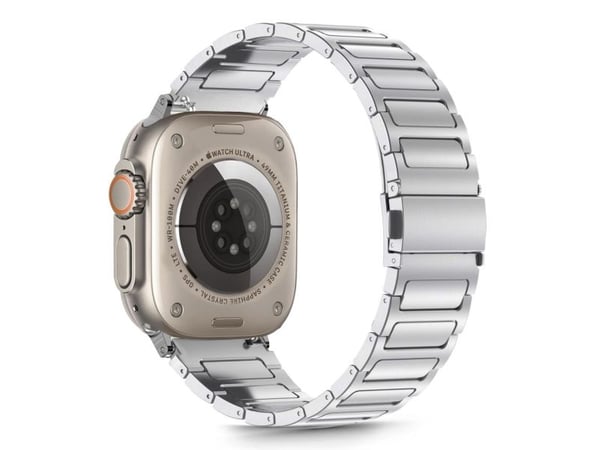 Tech-Protect rem til APPLE WATCH 6/7/8/9/10/SE/ULTRA 1/2 (44/45/46/49 mm) Tech-Protect Stainless Classic sølv