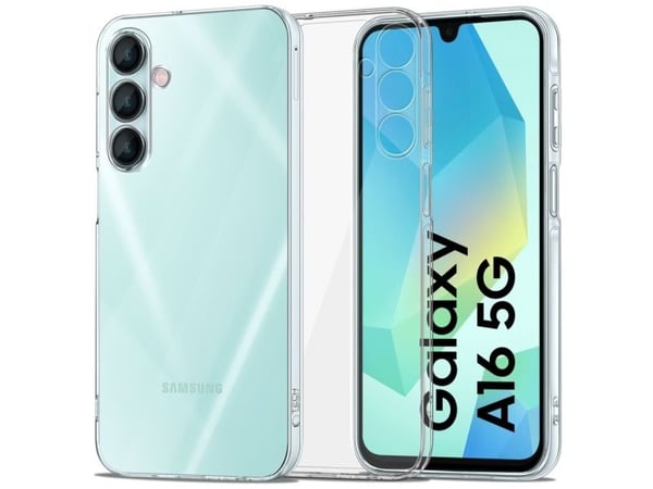 Tech-Protect FlexAir+-skal för Samsung Galaxy A16 4G / 5G - transparent