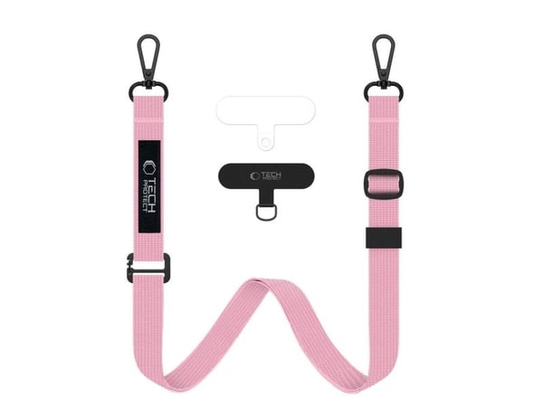 Tech-Protect TECH-PROTECT C6S rope crossbody baby pink