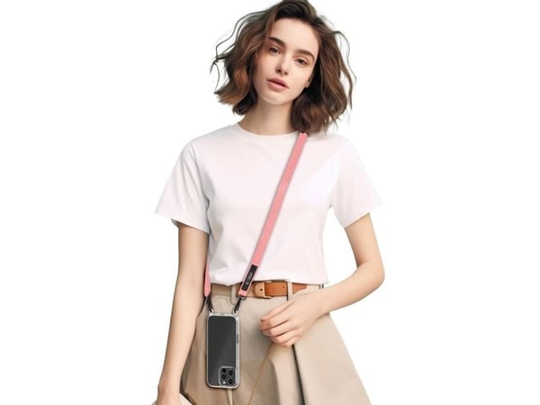 Tech-Protect TECH-PROTECT C6S rope crossbody baby pink