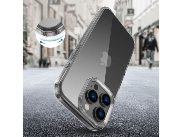 Tech-Protect XIAOMI 14T PRO-deksel Tech-Protect Flexair Hybrid Klar gjennomsiktig