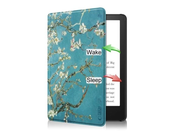Tech-Protect SmartCase Sakura etui til Kindle Paperwhite VI / 6 – Colorsoft / Signature Edition