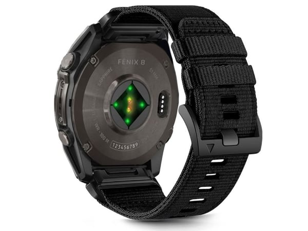 Tech-Protect Pasek Tech-Protect Nylon Classic Garmin Fenix 5x / 5x Plus / 6x / 6x Pro / 7x / 8 51mm Black