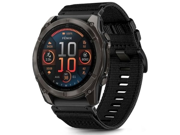 Tech-Protect Pasek Tech-Protect Nylon Classic Garmin Fenix 5x / 5x Plus / 6x / 6x Pro / 7x / 8 51mm Black