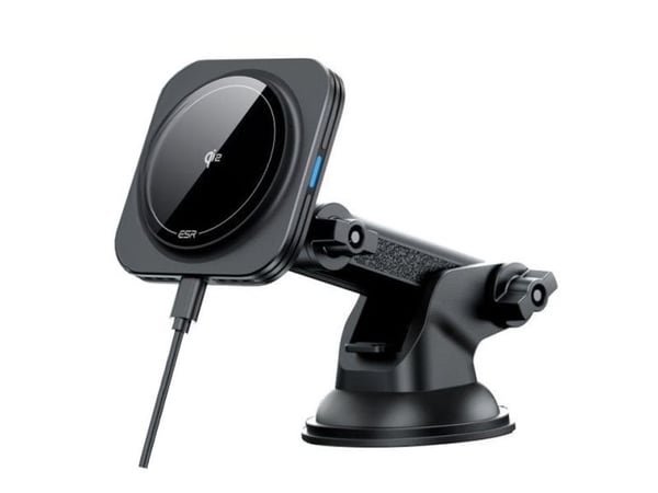ESR Halolock magnetisk MagSafe QI2 15W bilholder - Svart