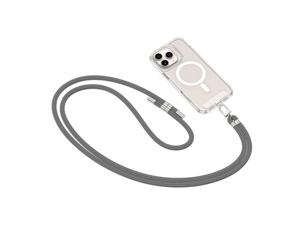 Tech-Protect TECH-PROTECT C7S rope crossbody-rem crayon grey/silver