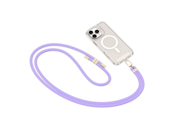 Tech-Protect TECH-PROTECT C7S rope crossbody-rem lavender/gold