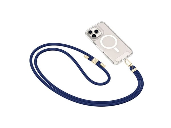 Tech-Protect TECH-PROTECT C7S rope crossbody reim NAVY BLUE/GOLD