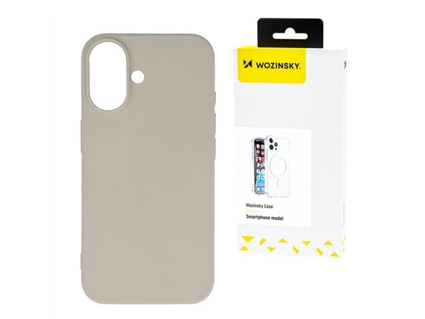 Wozinsky silikondeksel i fleksibel silikon til Samsung Galaxy S25 Ultra - beige