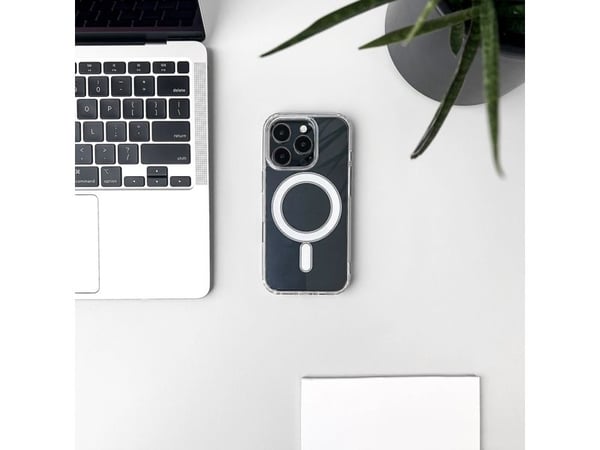 Wozinsky Ultra Clear MagSafe-deksel til Samsung Galaxy S25 Ultra - Gjennomsiktig