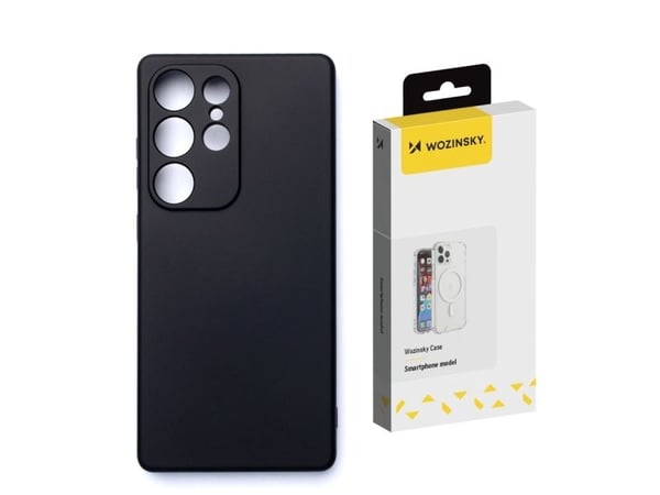 Etui Wozinsky Soft Case na Samsung Galaxy S25+ - czarne