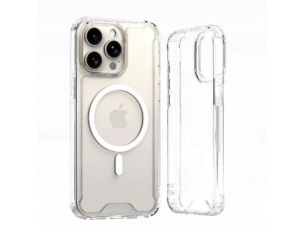 Wozinsky Clear Corner Case MagSafe Samsung Galaxy S25:lle - läpinäkyvä