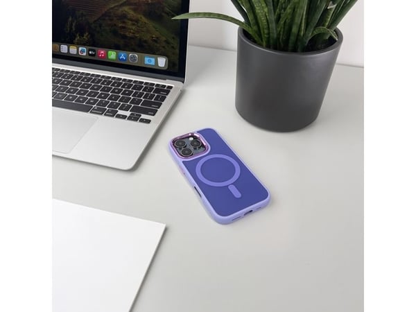 Wozinsky motefutter med MagSafe for Samsung Galaxy S24 FE - lilla