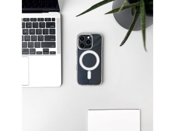 Wozinsky Ultra Clear MagSafe-deksel til Samsung Galaxy S24 FE - Gjennomsiktig