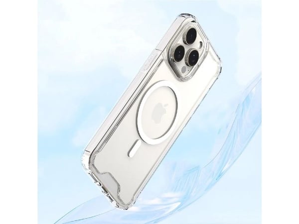 Wozinsky Clear Corner Case MagSafe Samsung Galaxy S24 FE - läpinäkyvä - läpinäkyvä