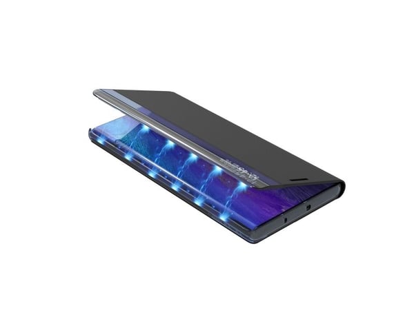New Sleep-etu i flipcover med stativfunksjon til Samsung Galaxy A26 - svart