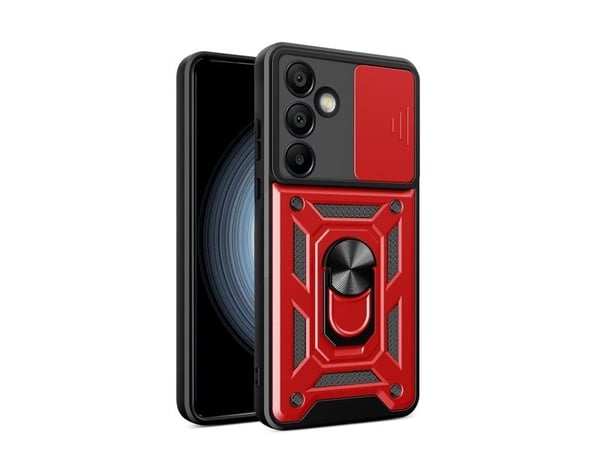 Hybrid Armor Camshield Samsung Galaxy A26 Red