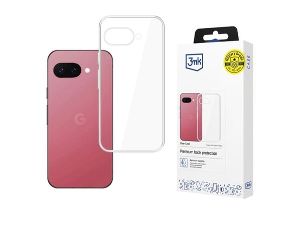3MK Clear Case, Suojus, Google, Pixel 9A, 17 cm (6.7"), Läpinäkyvä