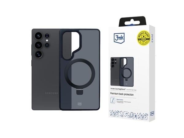 3MK Smoke Case Mag&Stand etui til Samsung Galaxy S25 Ultra