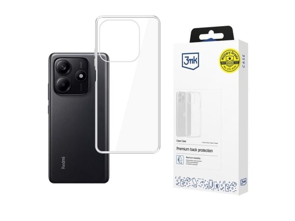 3MK Clear Case, Omslag, Xiaomi, Redmi Note 14 5G, 16,9 cm (6.67"), Transparent