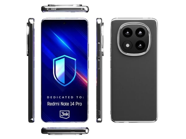 3MK Clear Case, Omslag, Xiaomi, Redmi Note 14 Pro, 16,9 cm (6.67"), Transparent