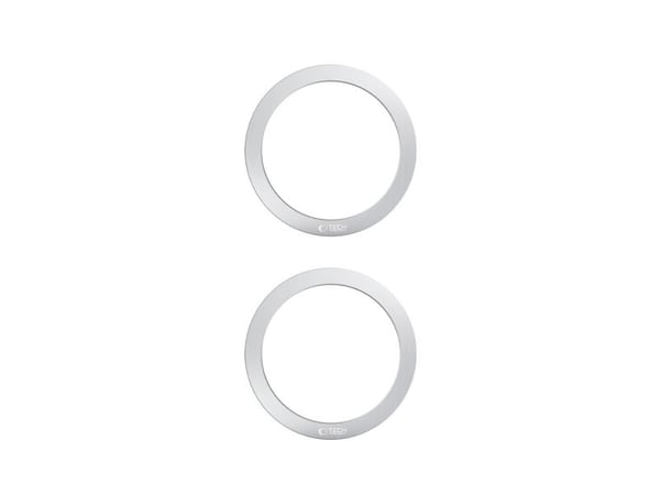 TECH-PROTECT MMP-110 2-i-1 magnetisk Magsafe-ring sølv/sølv